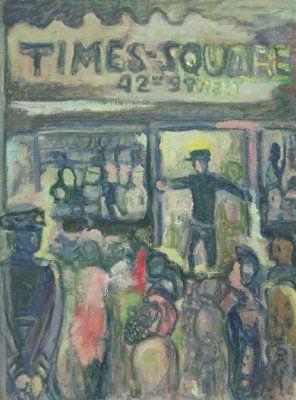 Sample artwork by Louis Schaff (1898 - 1982), known for expressionist painting, genre, human activity - View similar artists and auction records